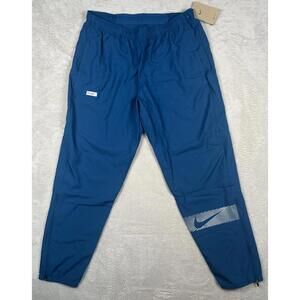 Nike Dri-Fit Challenger Flash Running Woven Pants Mens Large FB8560 Blue $85